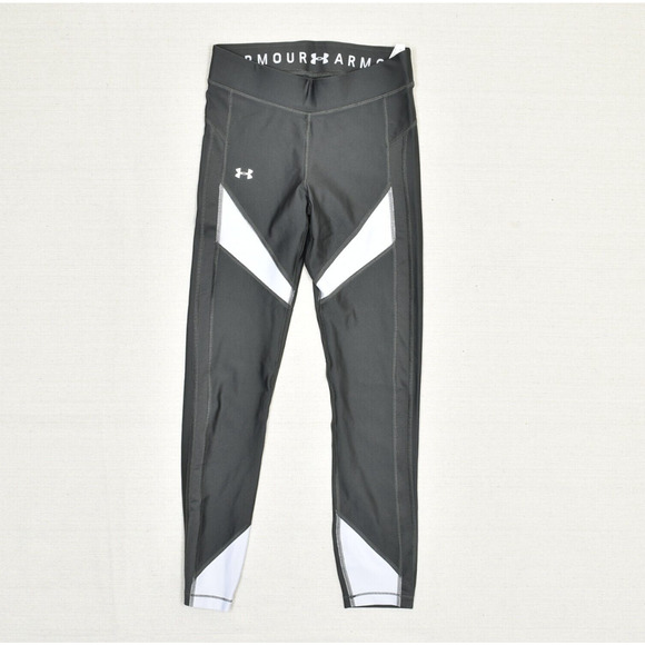 Under Armour Polyester Gray Size S Compression Heatgear Skinny Legging Pull On - Picture 1 of 8
